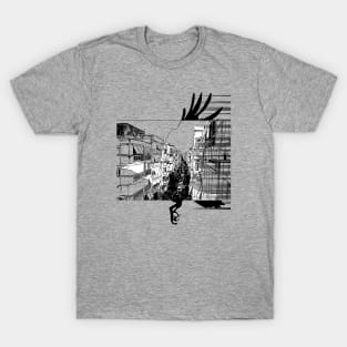 crow design T-Shirt